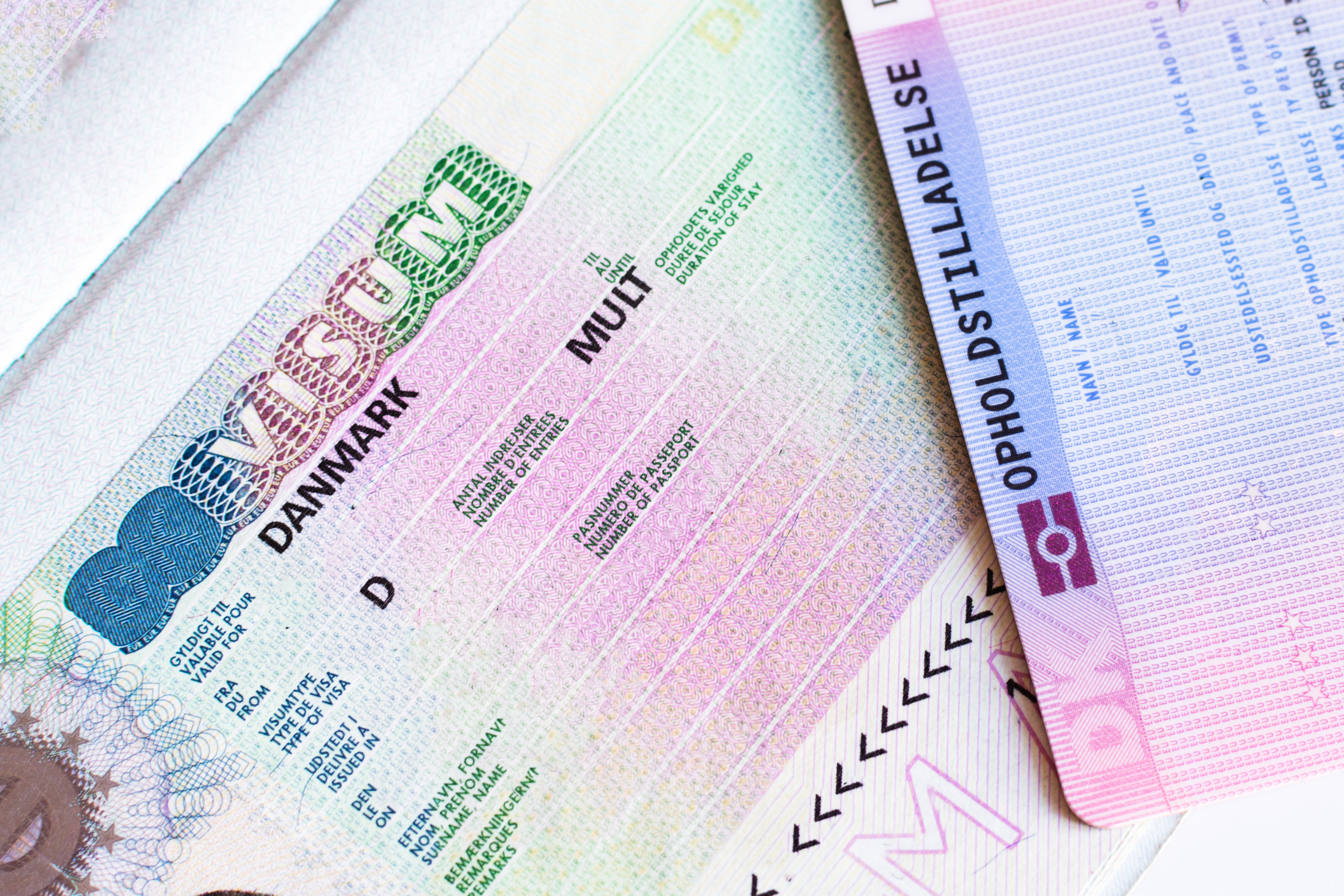 Оформление датской национальной визы для иностранцев