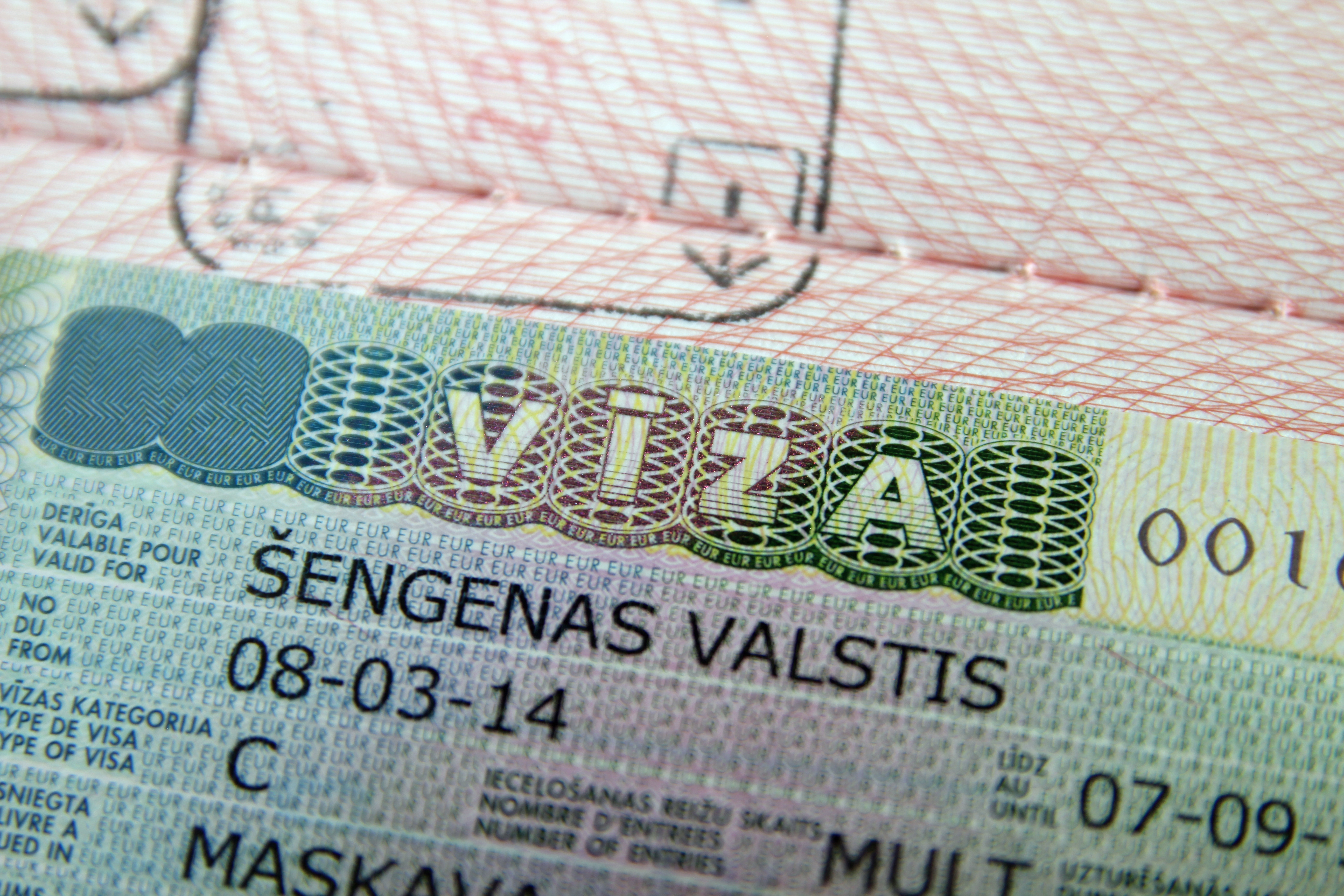 Оформление национальной визы в Латвию для иностранцев