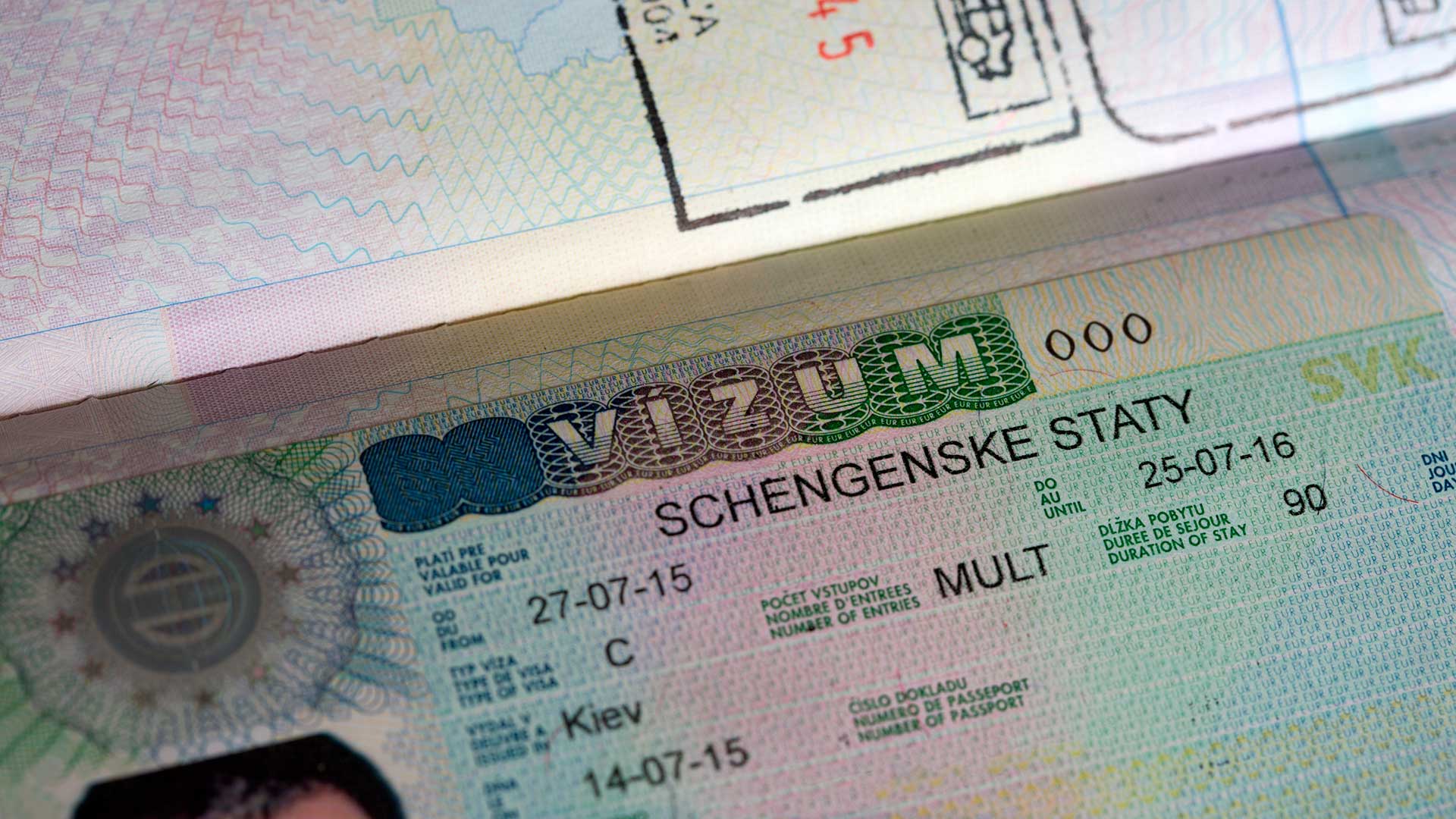 виза в словакию требования